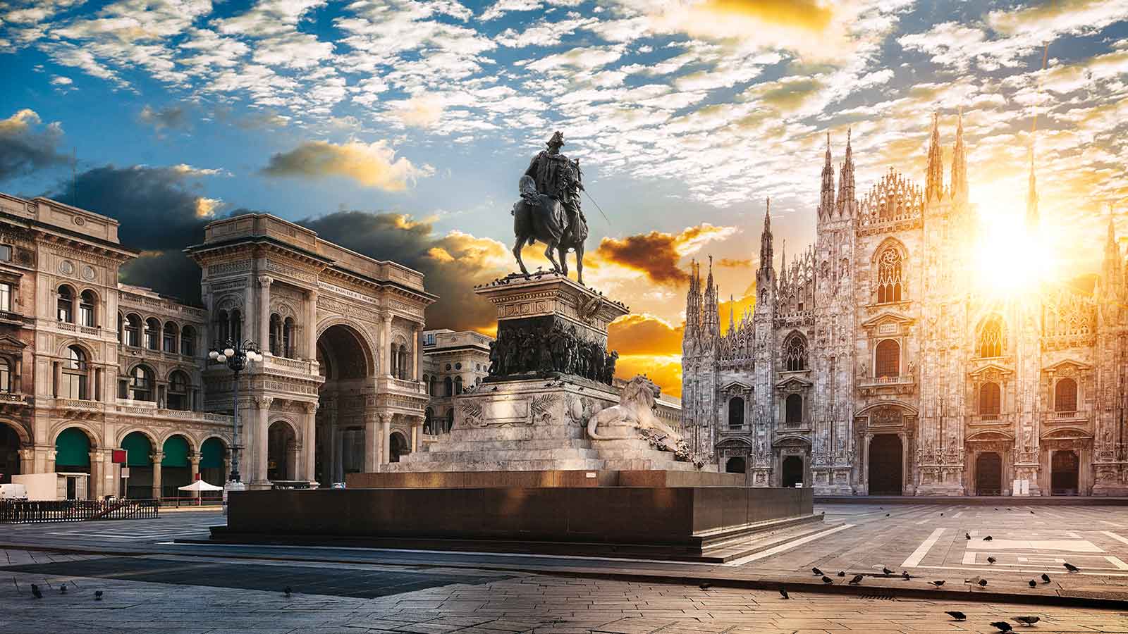 Easter holiday in Italy Milan